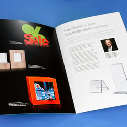 Displaybroschüre Geck®