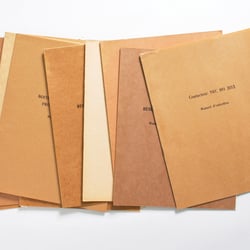 Digitaler Druck auf den alten Gebrauchsanweisungen (Hochdruck)