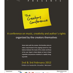 Creators Conference, Plakat