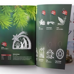 Weihnachtskatalog Innenseite