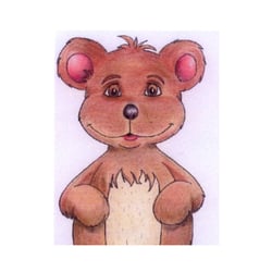 Vorlage für Fingerpuppe (Schulbuch), Stift