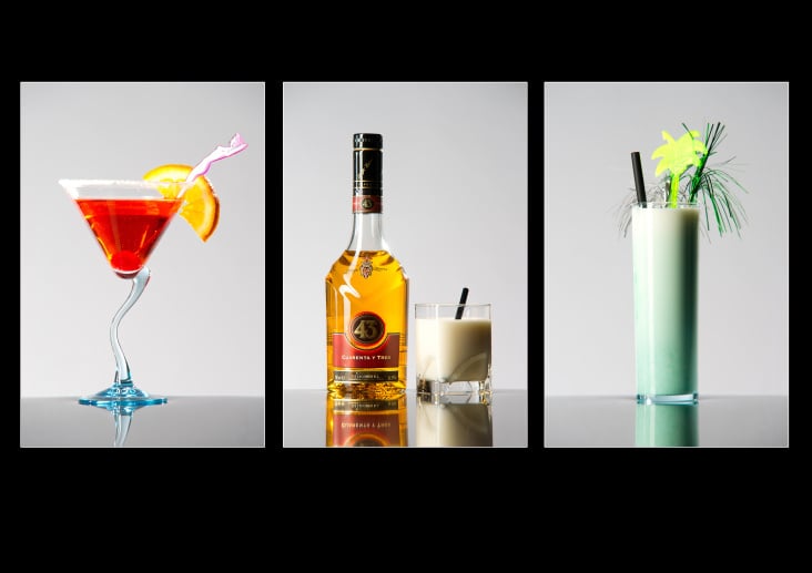 Drei Cocktails