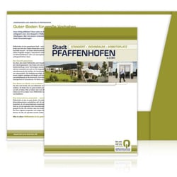 Pressemappe / Korrespondenzmappe