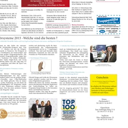 Layout, EBV, Satz, Druckvorstufe einer Zeitung