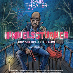 Plakat-Illustration. Kunde: Oker Sommer-Theater