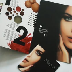 Nouba Kosmetik aus Italien – Werbemittel – Grafische Gestaltung