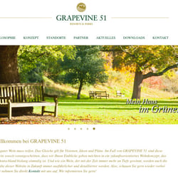 GRAPEVINE 51: Erstauftritt für das „zweite Zuhause“.  Ferienimmobilien für besondere Ansprüche – und eine besondere Zielgruppe.