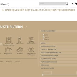 Produktfilter