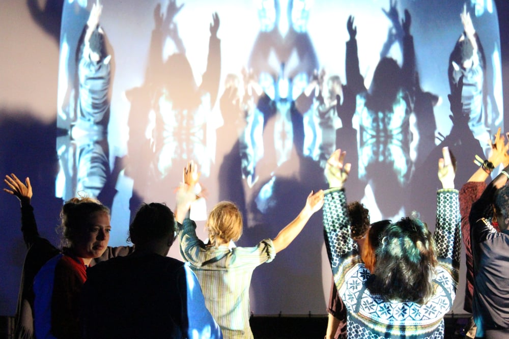 Interaktive Videoinstallation