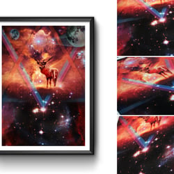 Fine-Art Print Illustrationen Sammlung