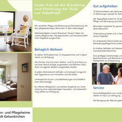 Flyerentwurf nach Auftragsarbeit innerhalb der Gestaltungswerkstatt der FH Gelsenkirchen