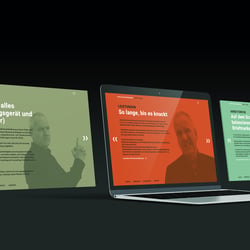 Texte+Taten – Portfolio Webseite