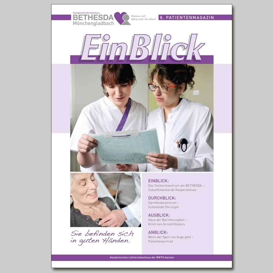 Bethesda Krankenhaus Patientenmagazin Titel