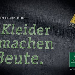 Plakat-Entwurf für Dolzer Maßkonfektionäre
