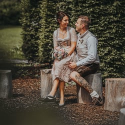 Fotoshooting im Dirndl