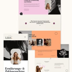 Squarespace Template für Selbstständige, Coaches und Dienstleister