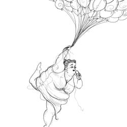 „Fülle“; Illustration aus dem Buch „Sprachbilder“ von Jürgen Werner