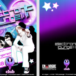 Electronic Lounge – Flyer