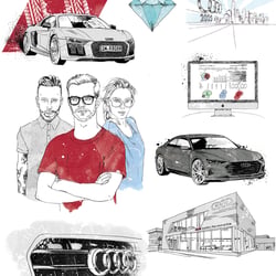 Präsentationsmaterial / AUDI
