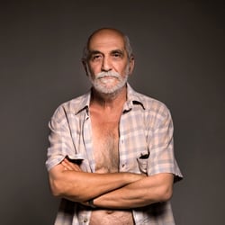 Portrait of writer Gurgen Khanjyan