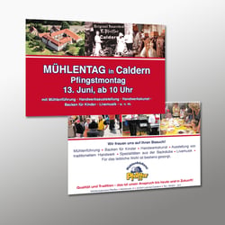 FLYER 2-SEITER, Mühlenbäckerei Pfeiffer