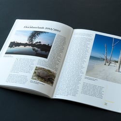 Doppelseite „Reiseberichte“