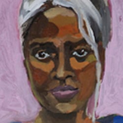 Schwester Sushita, 2011, Acryl auf Leinwand