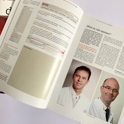 Klinikzeitschrift – Bsp1 Inhaltsseite