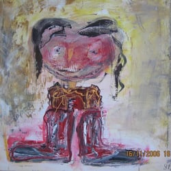 Kopffüssler James Spitznase 60 × 60 cm
