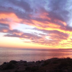 sonnenuntergang ferragudo