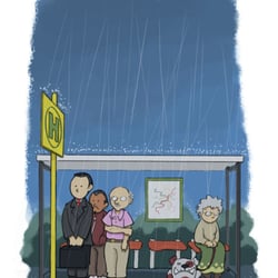 Bushaltestelle