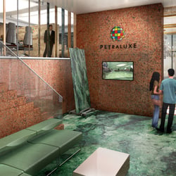 Petraluxe. Showroom. 3D Visualisierung.