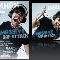 Plakat und CD-Cover Dekhan Massive Rap Attack