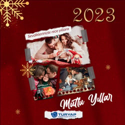 Neujahrs Social Media Designs