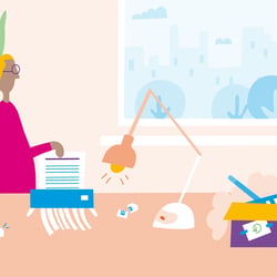 Editorial Illustration for Verbraucherzentrale Brandenburg: „Cancellation“