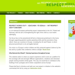 Das trinationale Partnerprojekt „Respect works“ bekam ihr eigenes Onlineportal. Frau Schroeder war Projektleiterin 2008/09