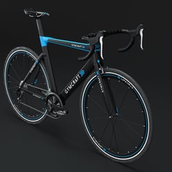 Low Poly Rennrad