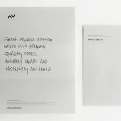 Briefpapier & Slogan