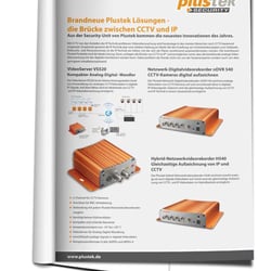 Plustek Security Anzeige