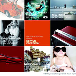 Projekt: Website • Kunde: Andrea Heberger