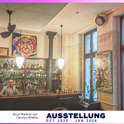 Ausstellung in Cottbus, carographic, Pop Art Kunst der Malerei von Carolyn Mielke