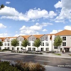 Wohnanlage 3D-Architekturvisualisierung