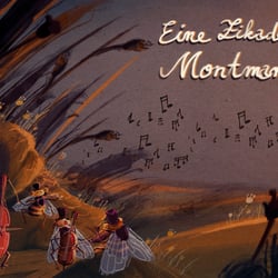 Eine Zikade in Montmartre II