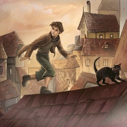 Coverillustration (Teilbereich), dtv junior