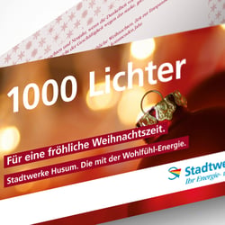Stadtwerke Husum – Weihnachtskarte