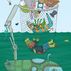 Bilderbuch-Illustrationen „Die Klabauterlinge“