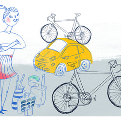 Urlaub mit dem Fahrrad