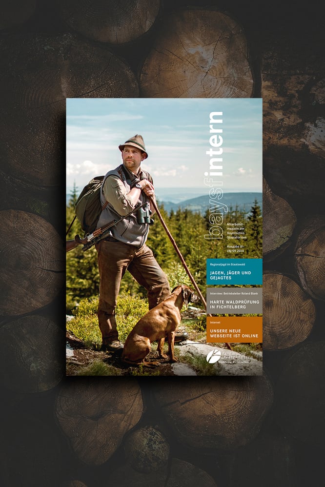 BaySF intern – das Mitarbeitermagazin der Bayerischen Staatsforsten