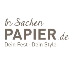 Logogestaltung für mein Label www.insachenpapier.de