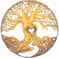 Auftrag: Logogestaltung – Baum des Lebens/Weg des Herzens